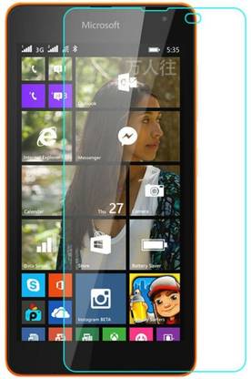 Obstinate Tempered Glass Guard for Nokia Lumia 535, DelhiGear Glass