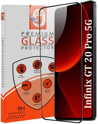 Maxboost Edge To Edge Tempered Glass for Infinix GT 20 Pro 5G 5G Premium Screen Protector Guard