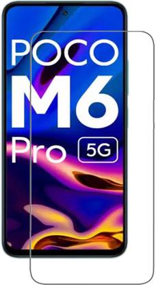 NKCASE Tempered Glass Guard for Poco M6 Pro 5G, Redmi 12 5G