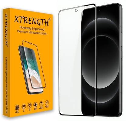 XTRENGTH Tempered Glass Guard for Xiaomi 14, Mi 14, Edge to Edge Screen Guard with Easy Installation Kit