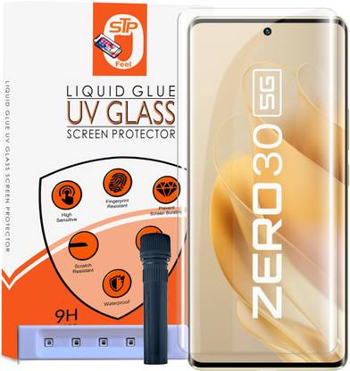 STP FEEL Tempered Glass Guard for Infinix Zero Ultra 5G, Infinix Zero 30 UV Advanced Screen Protector Guard