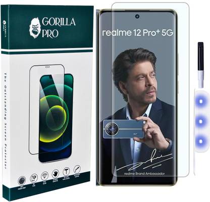 GORILLA PRO Tempered Glass Guard for Realme 12 Pro 5G, Realme 12 Pro Plus 5G