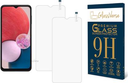 Glassverse Tempered Glass Guard for Samsung Galaxy A12, Samsung Galaxy A13, Samsung Galaxy A32 5G, Samsung Galaxy F02S, Samsung Galaxy F12, Samsung Galaxy F13, Samsung Galaxy M12, Samsung Galaxy M13, Samsung Galaxy M32 5G, Samsung Galaxy A23 5G, Samsung Galaxy F23 5G, Samsung Galaxy M23, Samsung Galaxy M33 5G, Poco M4 5G, Redmi 11 Prime 4G, Redmi 11 Prime 5G
