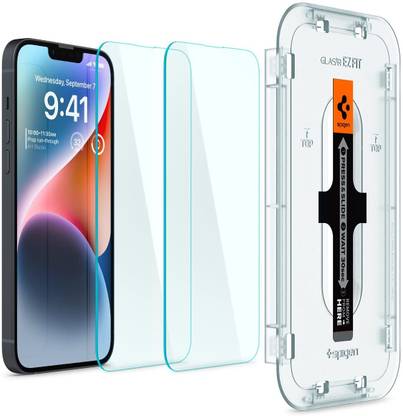 Spigen Tempered Glass Guard for Apple iPhone 14/ iPhone 13 Pro/ iPhone 13/ iPhone 16e