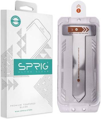 Sprig Tempered Glass Guard for Sprig Tempered Glass Guard for APPLE IPHONE 15 PRO MAX, iPhone 15 Pro, 15 Pro, Apple iPhone 15 Pro (Pack of 1)