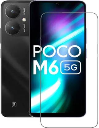 NKCASE Tempered Glass Guard for POCO M6 5G