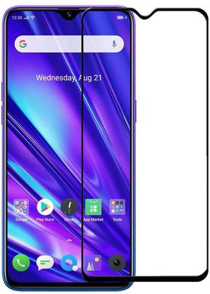 COVJ Tempered Glass Guard for Vivo Y33S Full Screen Coverage with Easy Installation Kit