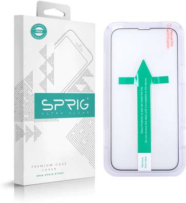 Sprig Edge To Edge Tempered Glass for Apple iPhone 14 Pro, iPhone 14 Pro, 14 Pro