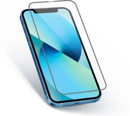 Gripp Tempered Glass Guard for Apple iPhone 13 Mini (5.4 inch) 3D Edge to Edge Full Screen Coverage & 9H Hardness Screen Protector