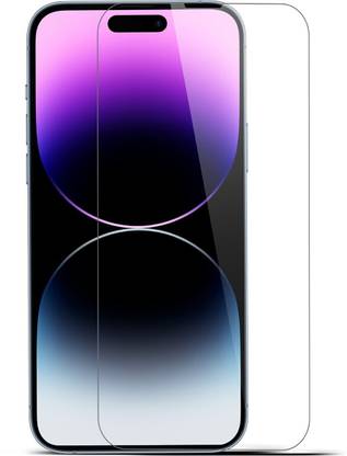 Gripp Tempered Glass Guard for Apple iPhone 14 Pro Max (6.7 inch) 0.3mm Edge to Edge Full Screen Coverage & 9H Hardness Screen Protector