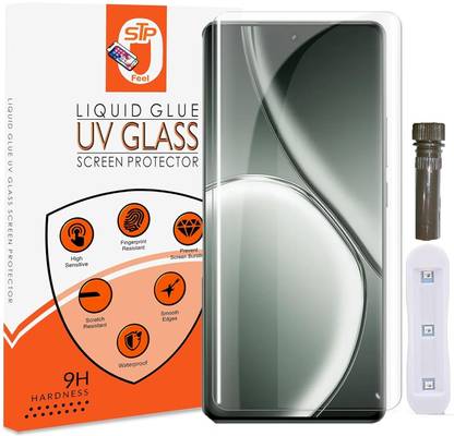 STP FEEL Tempered Glass Guard for vivo X200 5G UV Advanced Curved Screen Protector Guard