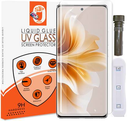 Maxboost Tempered Glass Guard for Vivo V27, Vivo V27 Pro, Vivo T2 Pro, Infinix Zero 30 5G, Zero Ultra UV Advanced Screen Protector Guard