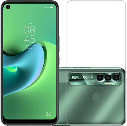 NIMMIKA ENTERPRISES Tempered Glass Guard for Tecno Spark 7 Pro(9H Hardness Rating | Crystal Clear Transparency | Ultra-Thin Profile | Smooth Touch Sensitivity | Oleophobic Coating | Precision Cut for Perfect Fit | Bubble-Free Easy Installation | Case-Friendly Design)