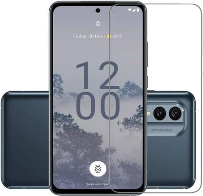 INFINITYWORLD Tempered Glass Guard for Nokia X30 5G, Nokia X30 5G(6.43)