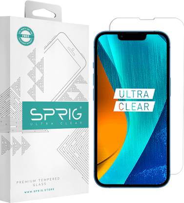 Sprig Tempered Glass Guard for Apple iPhone 13 Pro, iPhone 13 Pro, 13 Pro