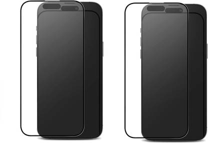 VOSKI Tempered Glass Guard for iPhone 15 Pro Max D Plus Matte Finish Anti Scratch Tempered Glass (Pack of 2)