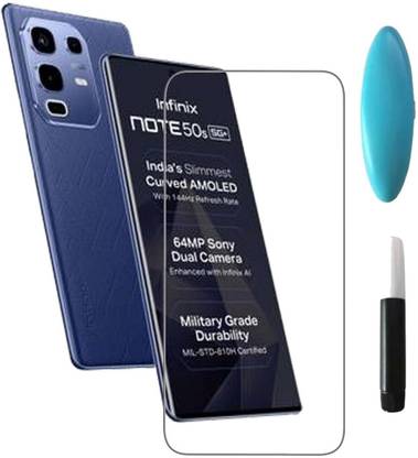 VALKAR Edge To Edge Tempered Glass for Infinix Note 50X 5G