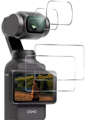 GLAMEECH Tempered Glass Guard for DJI Osmo Pocket 3, DJI Pocket 3