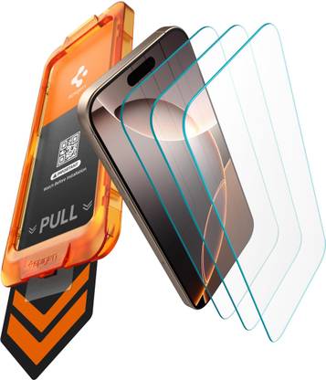 Spigen Tempered Glass Guard for iPhone 16 / 15