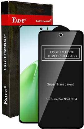 FAD-E Tempered Glass Guard for Oneplus Nord CE 4 5G, Oneplus Nord CE4