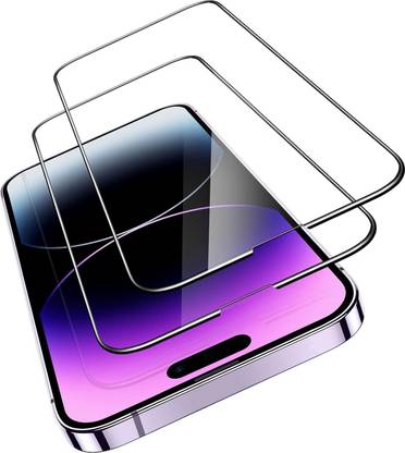 FIEUSCHE Tempered Glass Guard for Apple iPhone 14 Pro Max Ultra-Tough Armorite Screen Protector Tempered-Glass