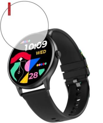 DB Tempered Glass Guard for Fire- Boltt Ninja talk round Bluetooth calling smart watch