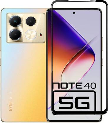 DSCASE Tempered Glass Guard for Infinix Note 40 5G, Infinix Note 40