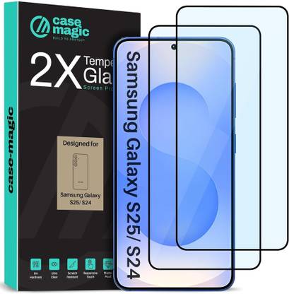Case-Magic Tempered Glass Guard for S25/S24
