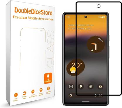 Doubledicestore Tempered Glass Guard for Google Pixel 6A, Pixel 6A, Primium Quality, gorilla