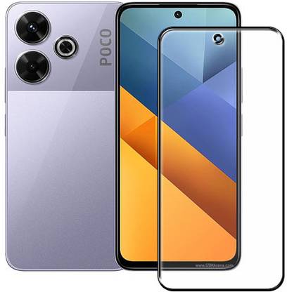 tombik Tempered Glass Guard for 75xf-Poco M6 4G-front