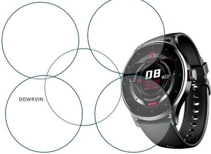 DOWRVIN Tempered Glass Guard for BOAT LUNAR VISTA 1.52 DISPLAY ADVANCED BLUETOOTH CALLING SMART WATCH (PACK Of 5)