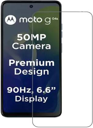 NKCASE Tempered Glass Guard for Motorola G04s, Motorola g04s