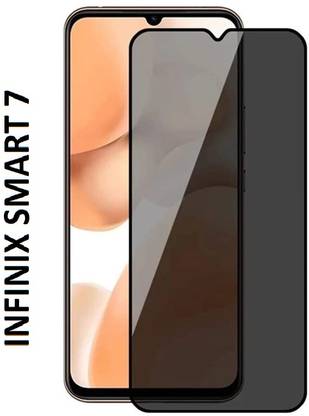 Maxboost Tempered Glass Guard for Infinix SMART 7 Anti-Spy Tempered Combo Pack