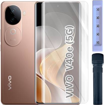 The Cozy Tempered Glass Guard for Vivo V40e, UV Tempered Glass