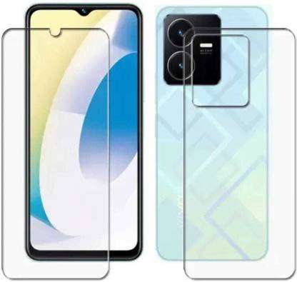 DOWRVIN Tempered Glass Guard for VIV Y22 FROONT AND BACK TEMERED GLASS