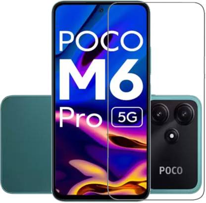 NKCASE Tempered Glass Guard for POCO M6 Pro 5G