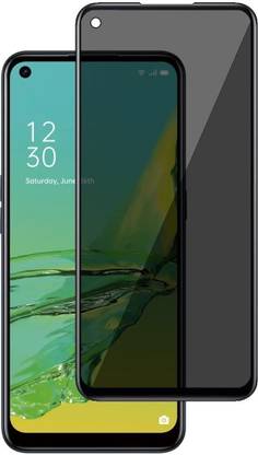 VOSKI Tempered Glass Guard for Oppo F19 Pro Plus Anti-Spy Privacy Tempered Glass Screen Protector