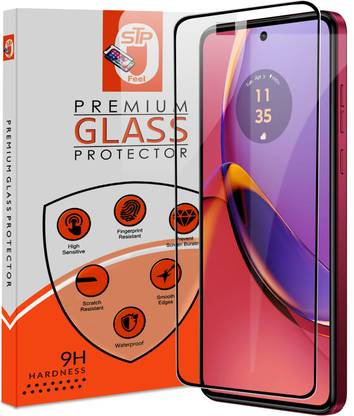STP FEEL Tempered Glass Guard for Poco F6 5G Premium Screen Protector Guard with Easy Installation Kit