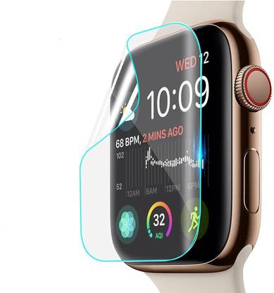 STP Edge To Edge Screen Guard for Apple Watch 45mm Series 7 Edge To Edge Full Screen Coverage Flexible Watch Screen Protector Membrane