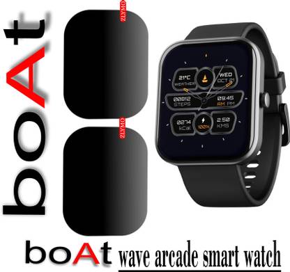 Zlymo Tempered Glass Guard for boat wave arcade smart watch