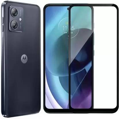 vmt stock Tempered Glass Guard for Moto G54 5G Tempered Glass | Screen Protector Full HD Quality Tempered Glass Anti-Scratch Edge to Edge Coverage with Easy Installation Kit