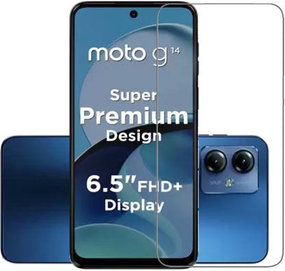 NKCASE Tempered Glass Guard for Motorola G14, Moto G14