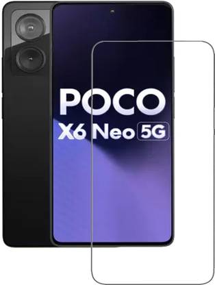 NKCASE Tempered Glass Guard for POCO X6 Neo 5G