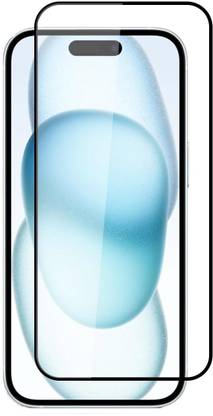 Bulkwala Tempered Glass Guard for iphone 15 pro tempered glassa