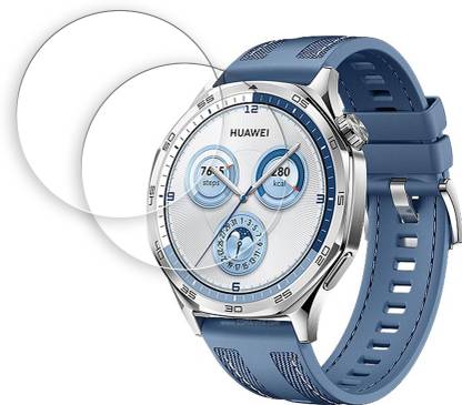 ARBAN Tempered Glass Guard for Huawei Watch GT 5 1.43 inch SMARTWATCH SCREEN GUARD | Anti-Scratch | Edge to Edge Full Coverage | 9H Hardness
