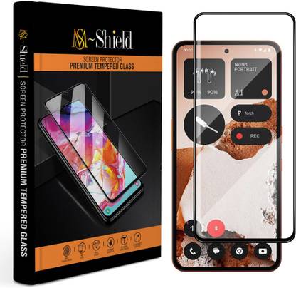 MS-Shield Tempered Glass Guard for Nothing CMF Phone 2 Pro, Advanced HD+ Gorilla Glass Protection