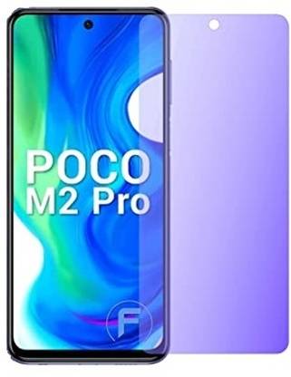 COVERTECH Tempered Glass Guard for Xiaomi Poco M2 Pro Anti Blue Ray 6.67 inch | 9H Hardness Water Resistant | Anti Fingerprint No Bubble Smooth Touch