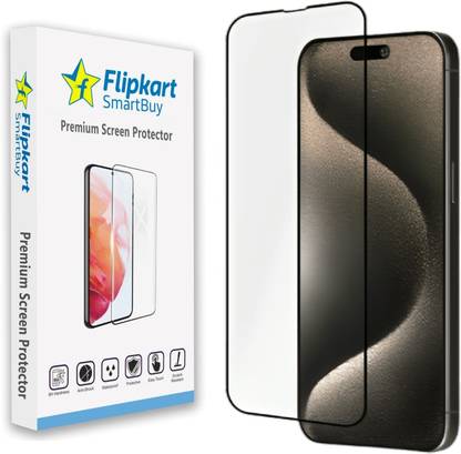 Flipkart SmartBuy Tempered Glass Guard for Apple iPhone 16 Plus