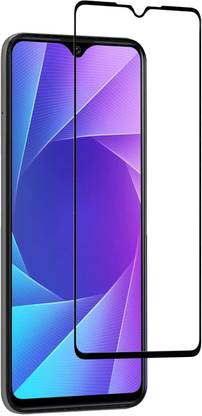COVJ Tempered Glass Guard for Vivo Y91 Tempered Glass Edge-to-Edge 6D Screen Protector With Installation Kit