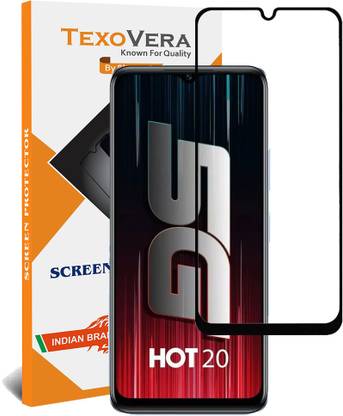 TEXOVERA Tempered Glass Guard for Infinix Hot 20, Infinix Hot 20 5G
